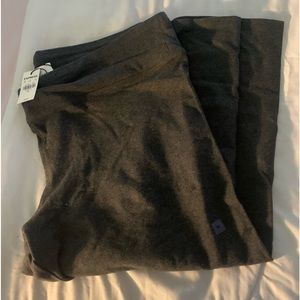 Express Charcoal gray XL cropped leggings NEW